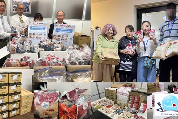 4月の食料支援 - 港区の困窮家庭、難民支援団体等に食料をお届けしました